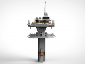Radar platform 3 3D मॉडल