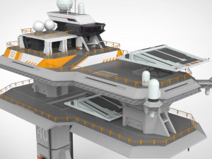 Radar platform 3 3D मॉडल