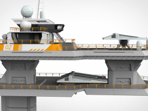 Radar platform 3 3D मॉडल