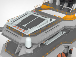 Radar platform 3 3D मॉडल