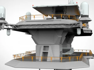 Piattaforma radar 3 Modello 3D