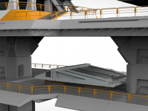 Piattaforma radar 3 Modello 3D