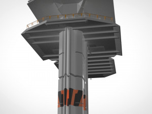 Radar platform 3 3D मॉडल