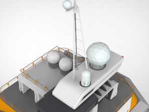 Radar platform 3 3D मॉडल