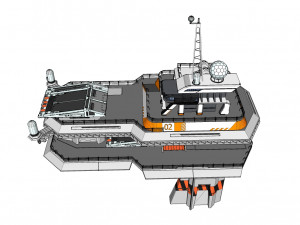 Radar platform 3 3D मॉडल