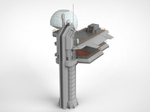 Radar platform 4 3D मॉडल