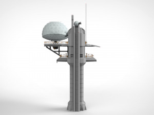 Radar platform 4 3D मॉडल