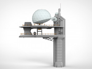 Radar platform 4 3D मॉडल