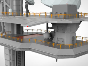 Radar platform 4 3D मॉडल