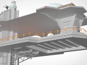Radar platform 4 3D मॉडल