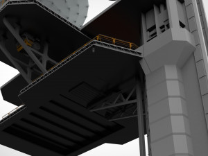 Radar platform 4 3D मॉडल