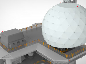 Radar platform 4 3D मॉडल