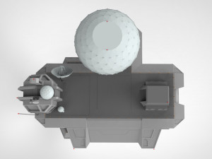 Radar platform 4 3D मॉडल
