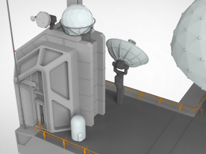 Radar platform 4 3D मॉडल