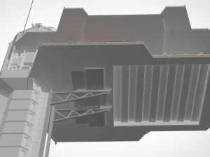 Piattaforma radar 4 Modello 3D