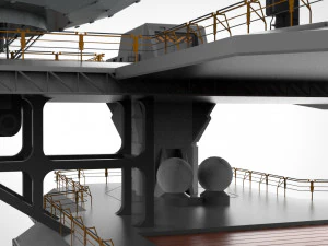 Piattaforma radar 4 Modello 3D