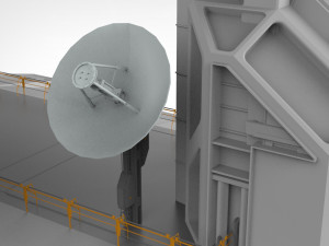 Radar platform 4 3D मॉडल