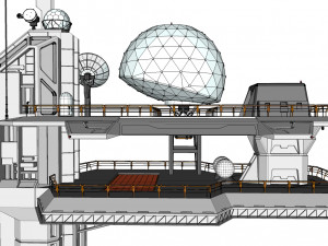 Radar platform 4 3D मॉडल