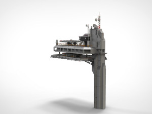 Radar platform 5 3D मॉडल