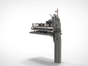 Radarplattform 5 3D Modell