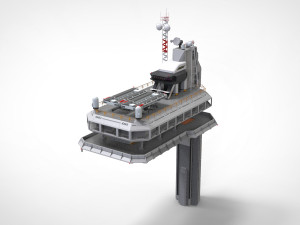 Radar platform 5 3D मॉडल
