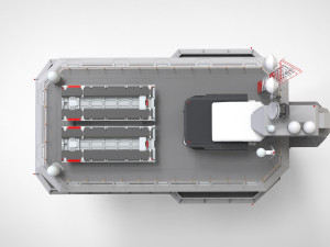Radar platform 5 3D मॉडल