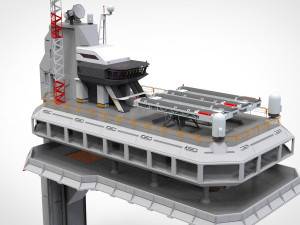 Radar platform 5 3D मॉडल