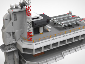Radar platform 5 3D मॉडल