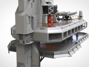 Radar platform 5 3D मॉडल