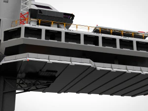 Radarplattform 5 3D Modell