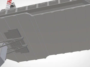 Radarplattform 5 3D Modell