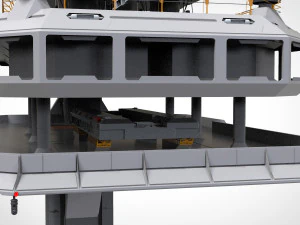 Radarplattform 5 3D Modell