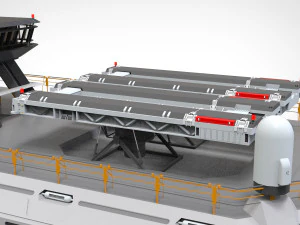 Radarplattform 5 3D Modell