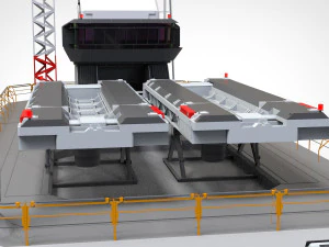 Radarplattform 5 3D Modell