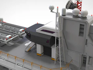 Radarplattform 5 3D Modell