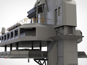 Radar platform 5 3D मॉडल