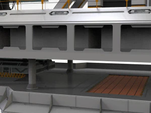 Radarplattform 5 3D Modell