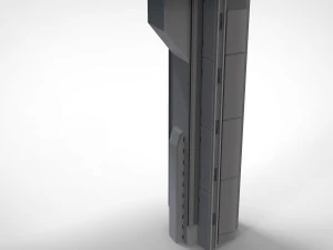 Radarplattform 5 3D Modell