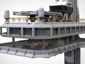 Radar platform 5 3D मॉडल