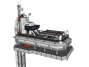 Radar platform 5 3D मॉडल