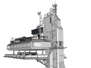 Radar platform 5 3D मॉडल