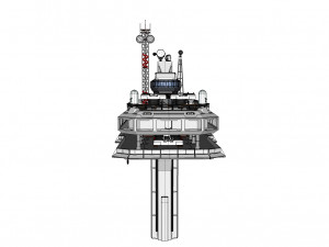 Radar platform 5 3D मॉडल