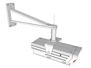 Security camera 3D Model