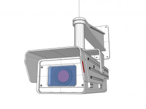 Security camera 3D-Modell