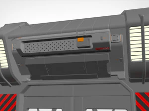 Porta fantascienza 1 Modello 3D