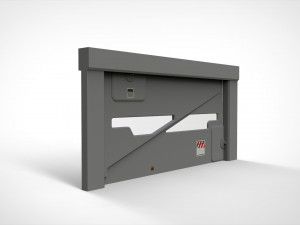 Sci fi door 2 3D मॉडल