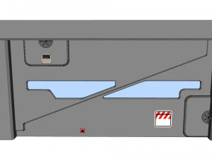 Sci fi door 2 3D Model