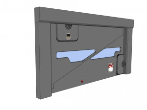 Sci fi door 2 3D Model