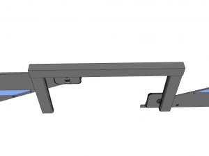 Sci fi door 2 3D Model