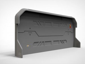 Sci fi door 3 3D मॉडल